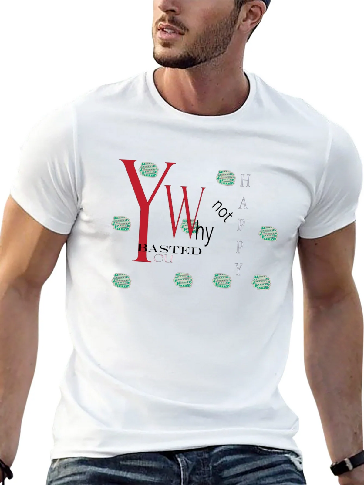 Humorous You Basted Graphic Tee product image 8