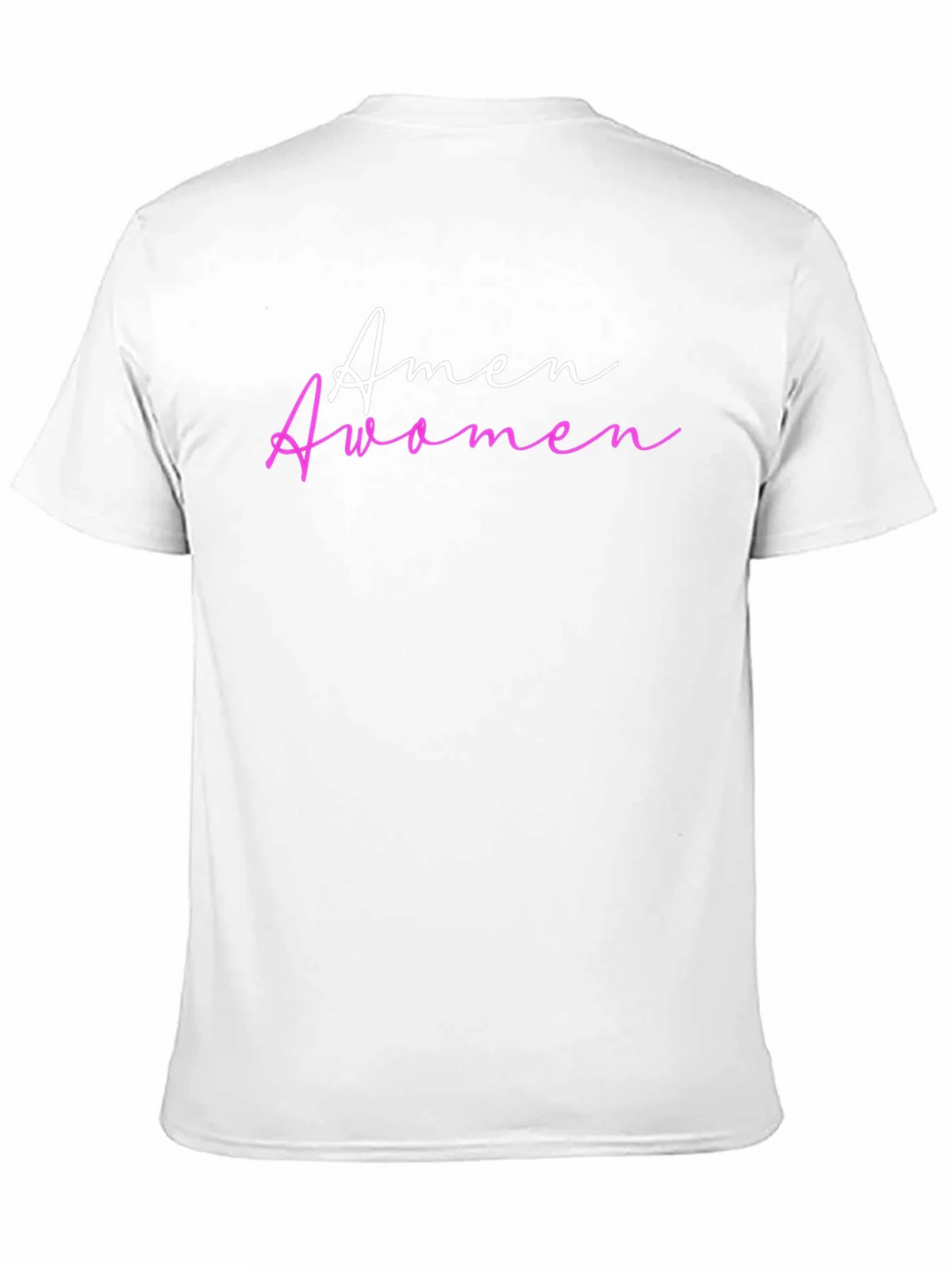 Amen Awomen T-Shirt - Trendy Slogan Tee product image 8
