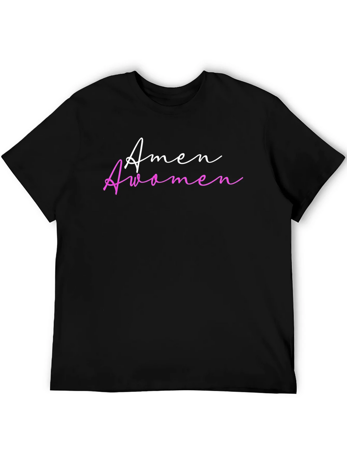 Amen Awomen T-Shirt - Trendy Slogan Tee product image 4