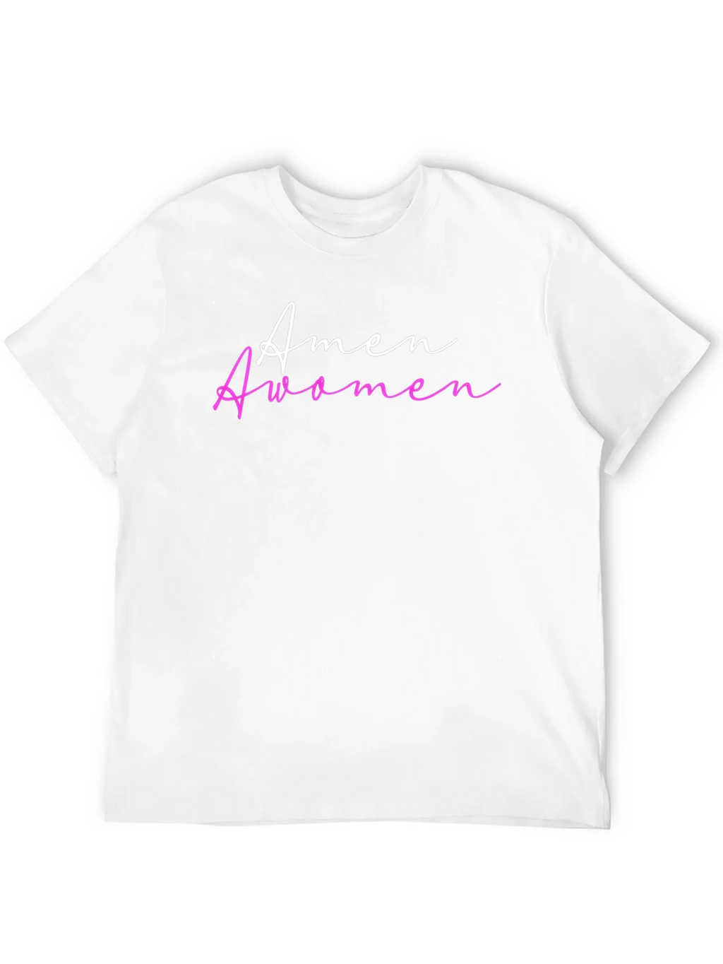 Amen Awomen T-Shirt - Trendy Slogan Tee product image 9
