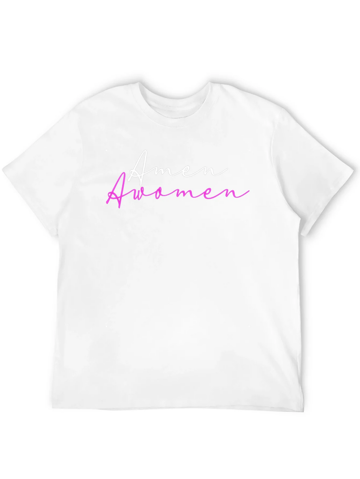 Amen Awomen T-Shirt - Trendy Slogan Tee product image 9