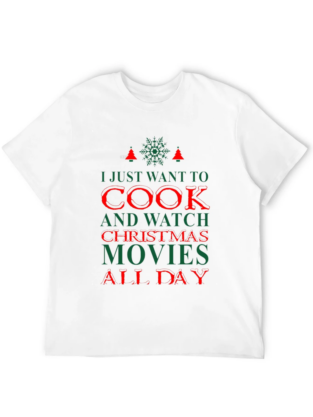 Christmas Movie T-Shirt: Cook and Watch All Day product image 8