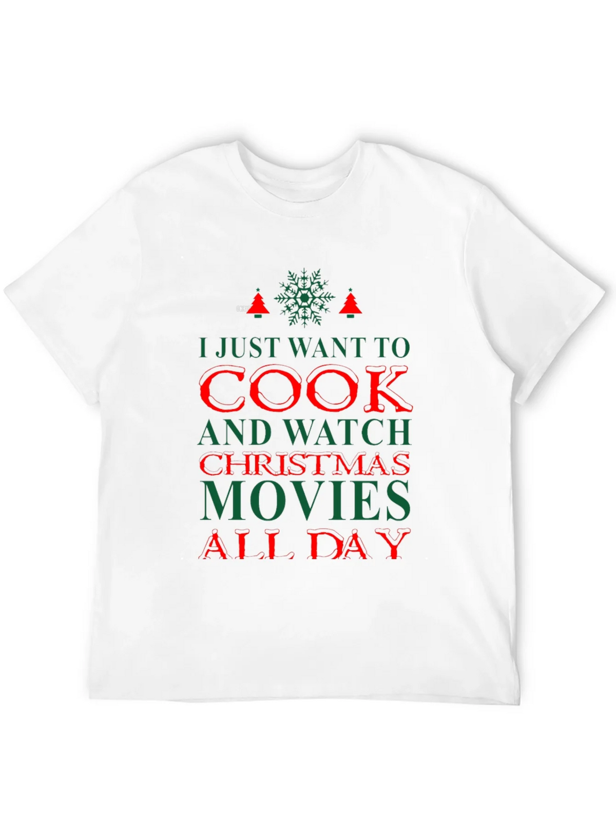 Christmas Movie T-Shirt: Cook and Watch All Day product image 8