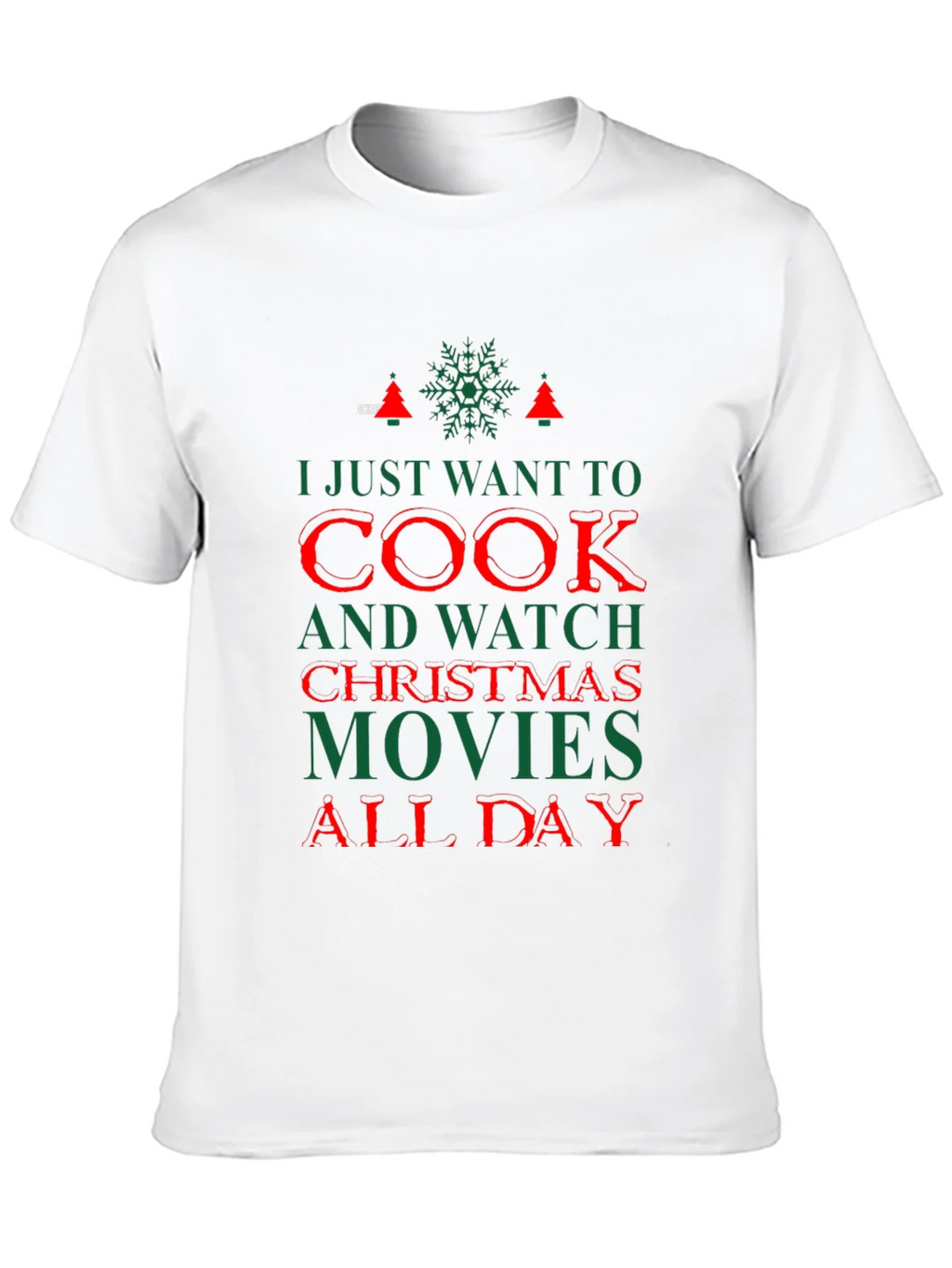 Christmas Movie T-Shirt: Cook and Watch All Day product image 7