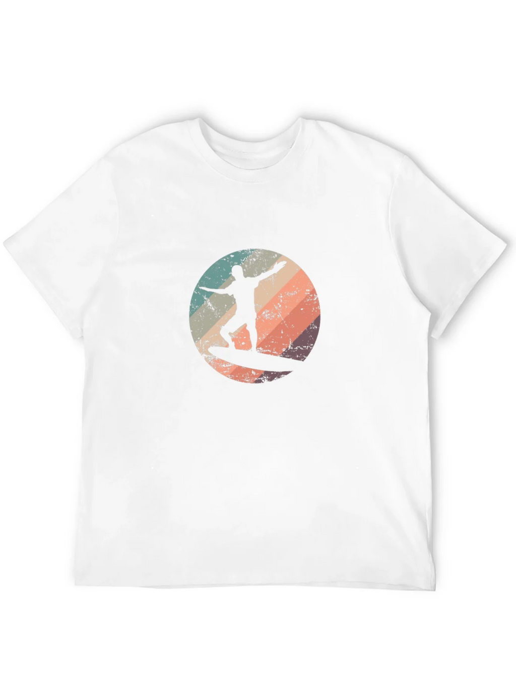Retro Surfer T-Shirt - Black Surf Tee product image 11