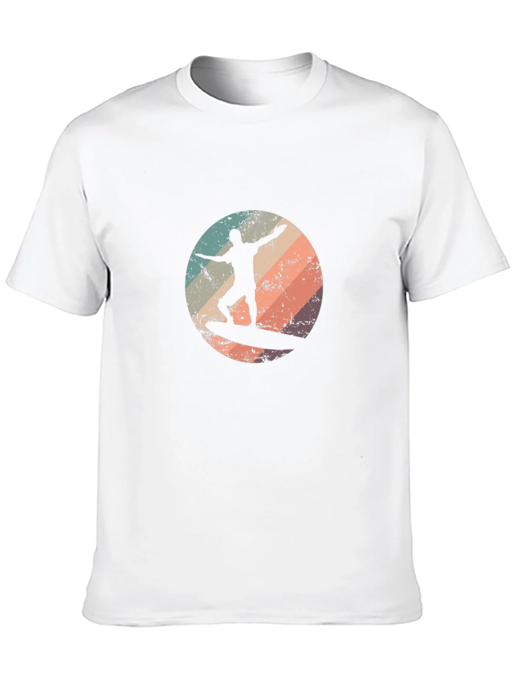 Retro Surfer T-Shirt - Black Surf Tee product image 9