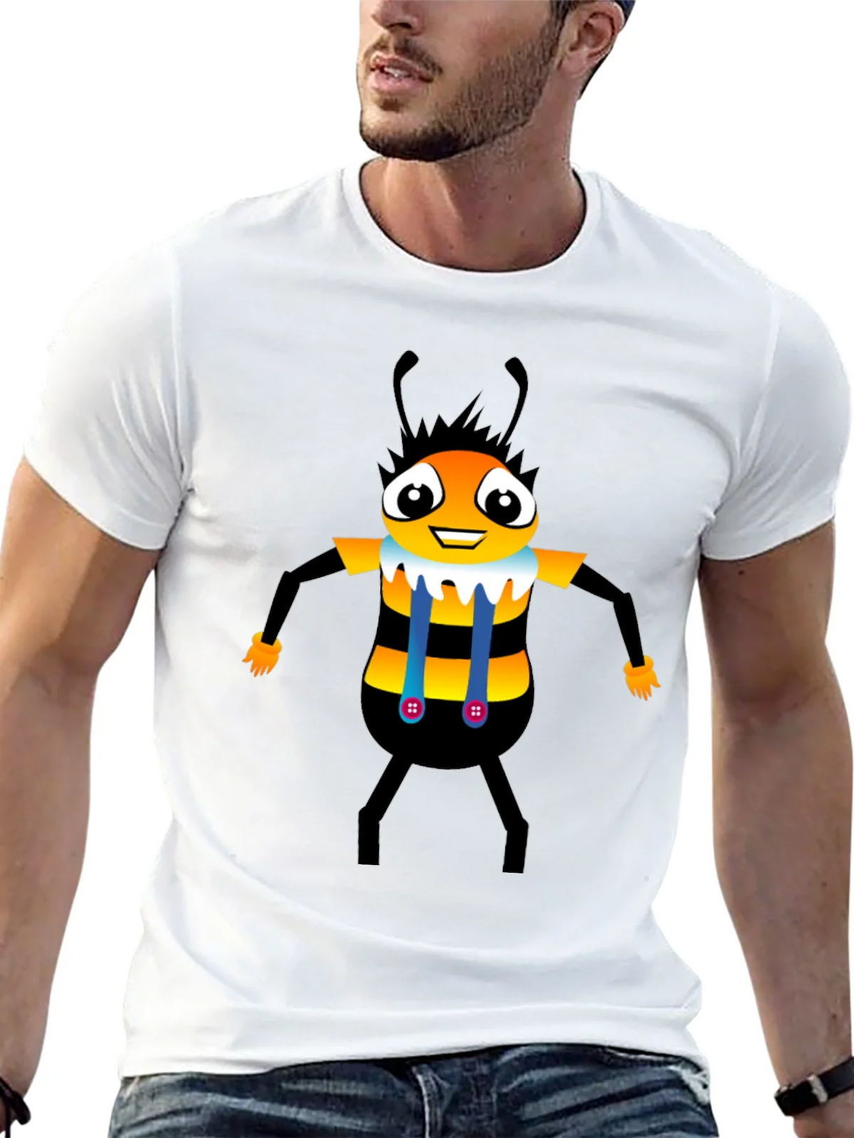 Bee Graphic Tee - Fun & Unique Design product image 12