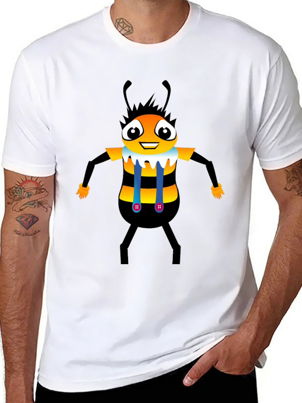 Bee Graphic Tee - Fun & Unique Design product image 7