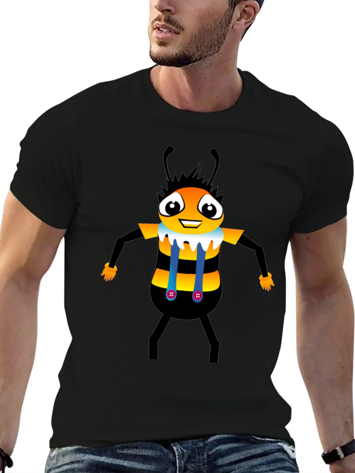 Bee Graphic Tee - Fun & Unique Design product image 6