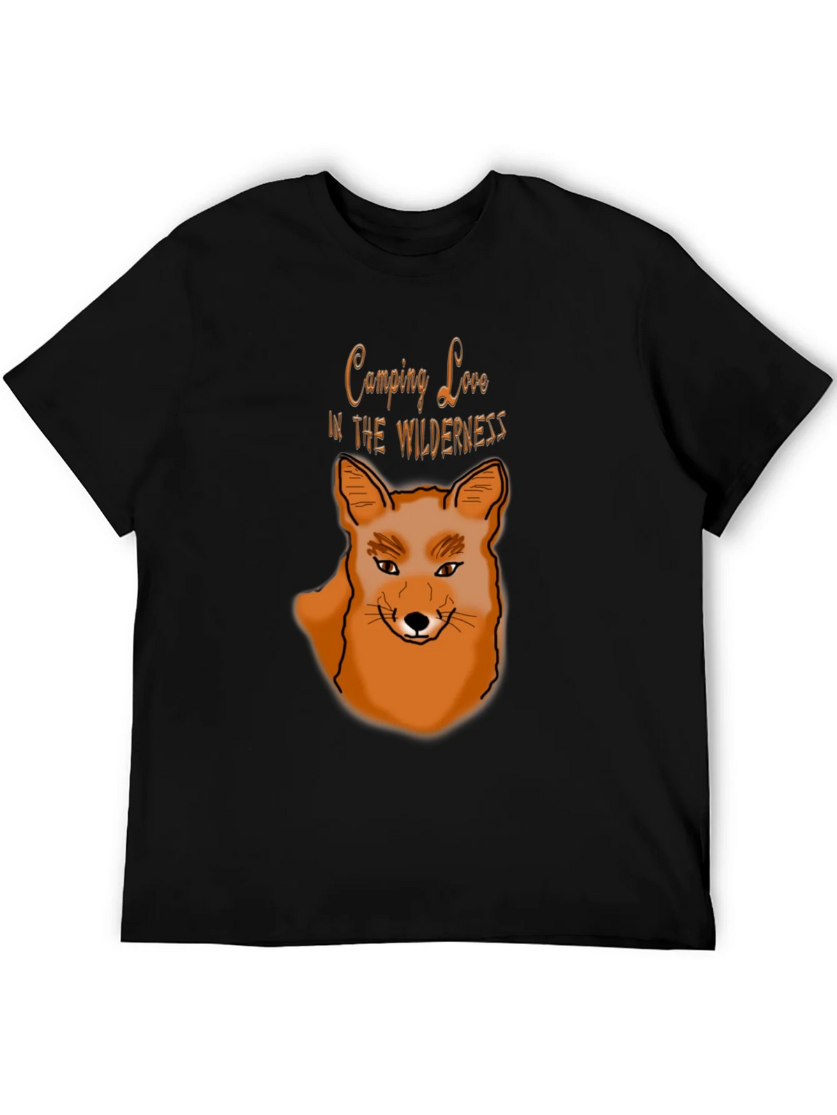 Camping Love Wilderness Fox Graphic T-Shirt product image 5