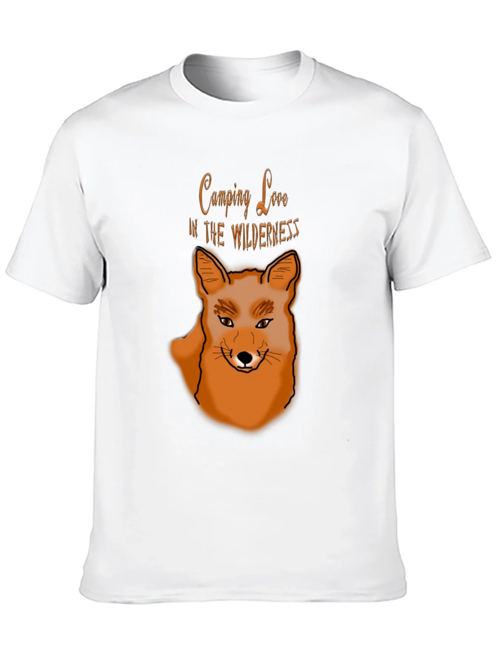 Camping Love Wilderness Fox Graphic T-Shirt product image 8