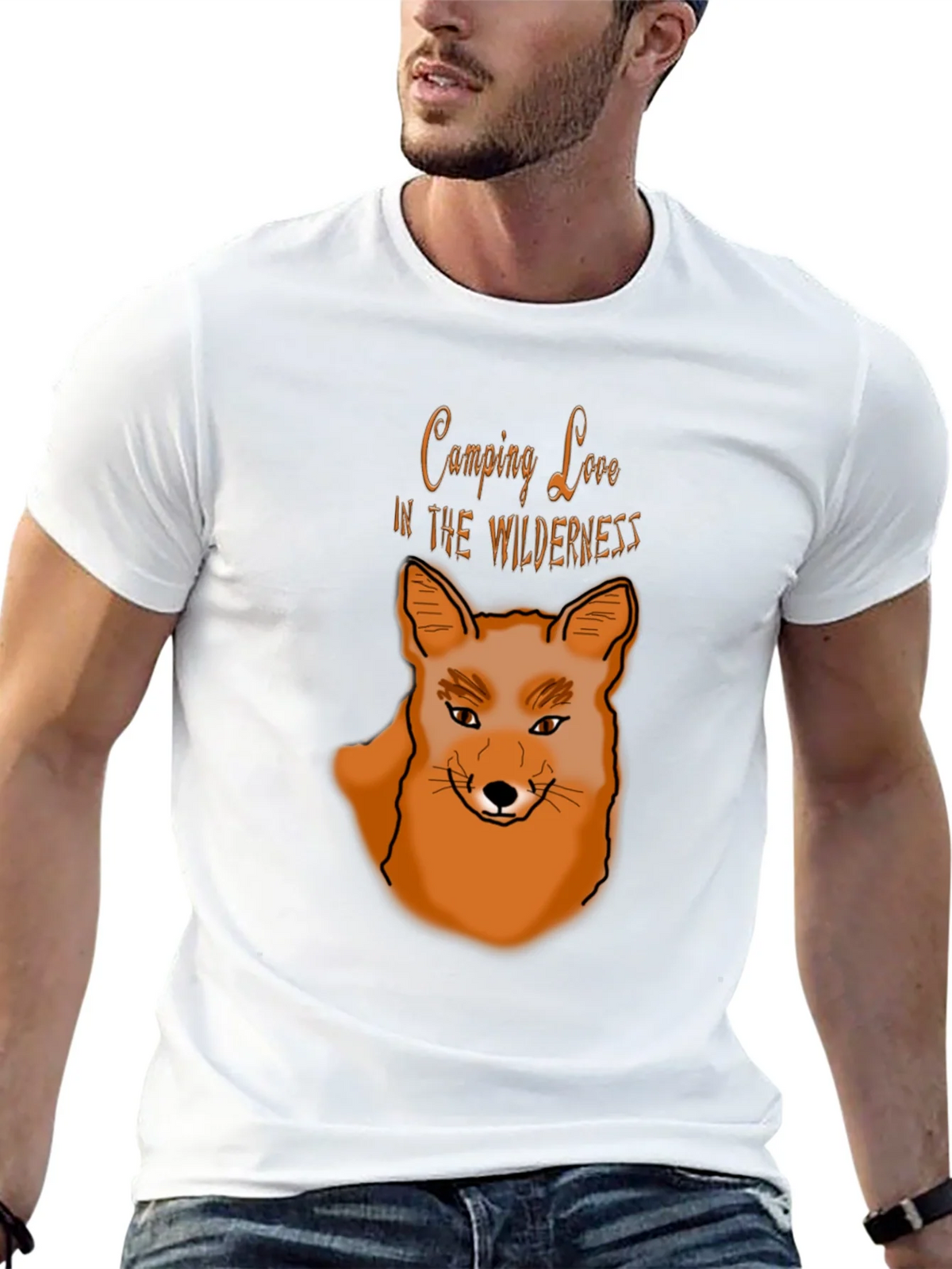 Camping Love Wilderness Fox Graphic T-Shirt product image 11