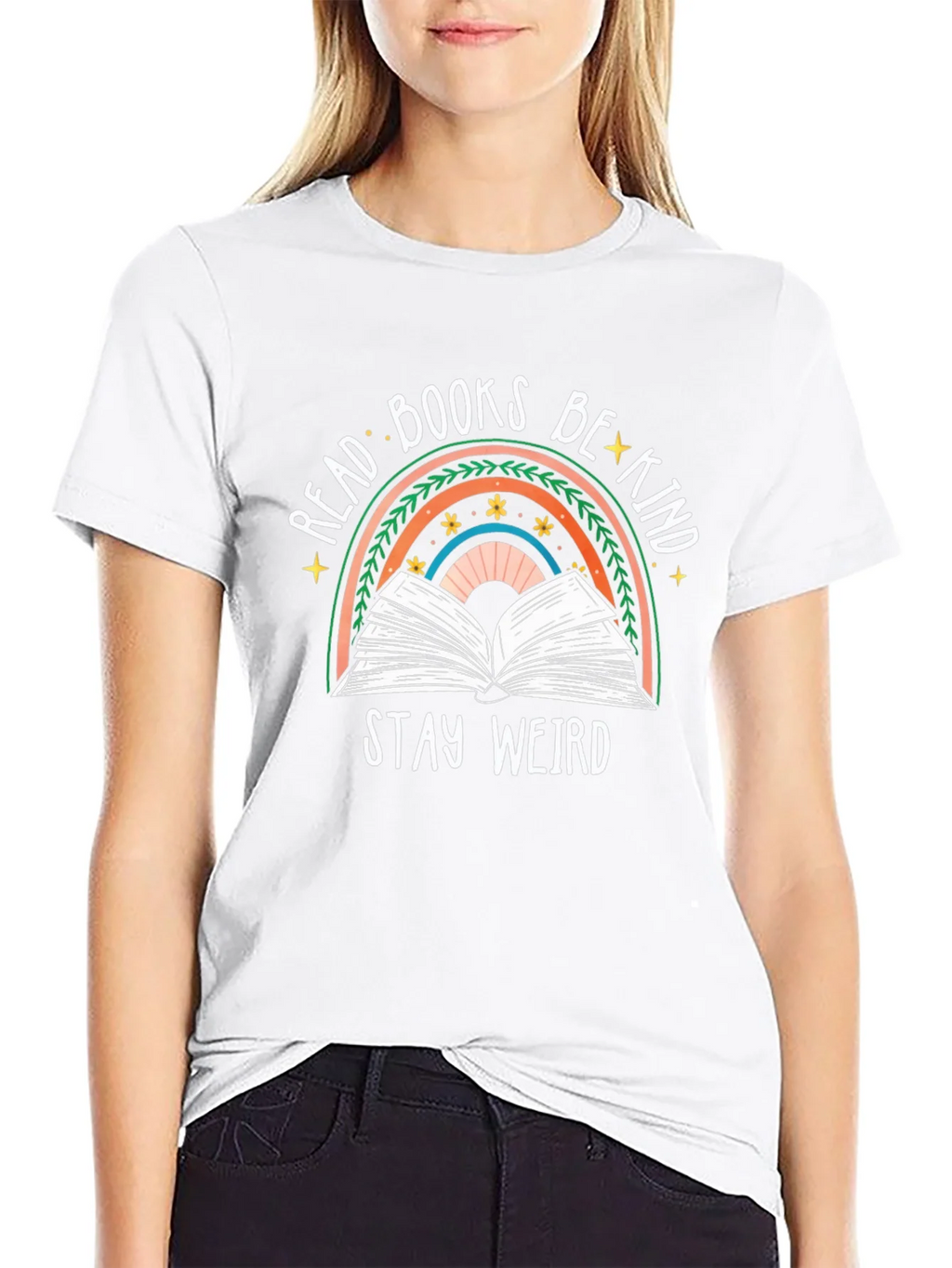 Read Books Be Kind Weird T-Shirt product image 8