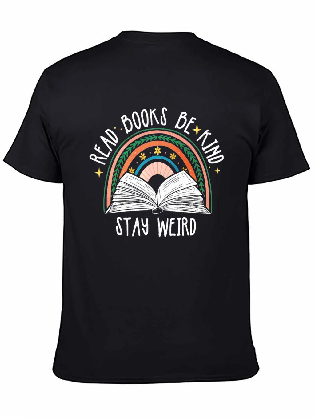 Read Books Be Kind Weird T-Shirt product image 4