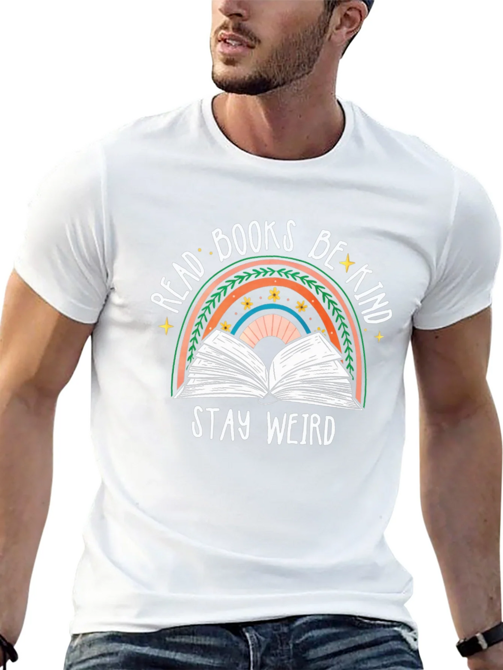 Read Books Be Kind Weird T-Shirt product image 12