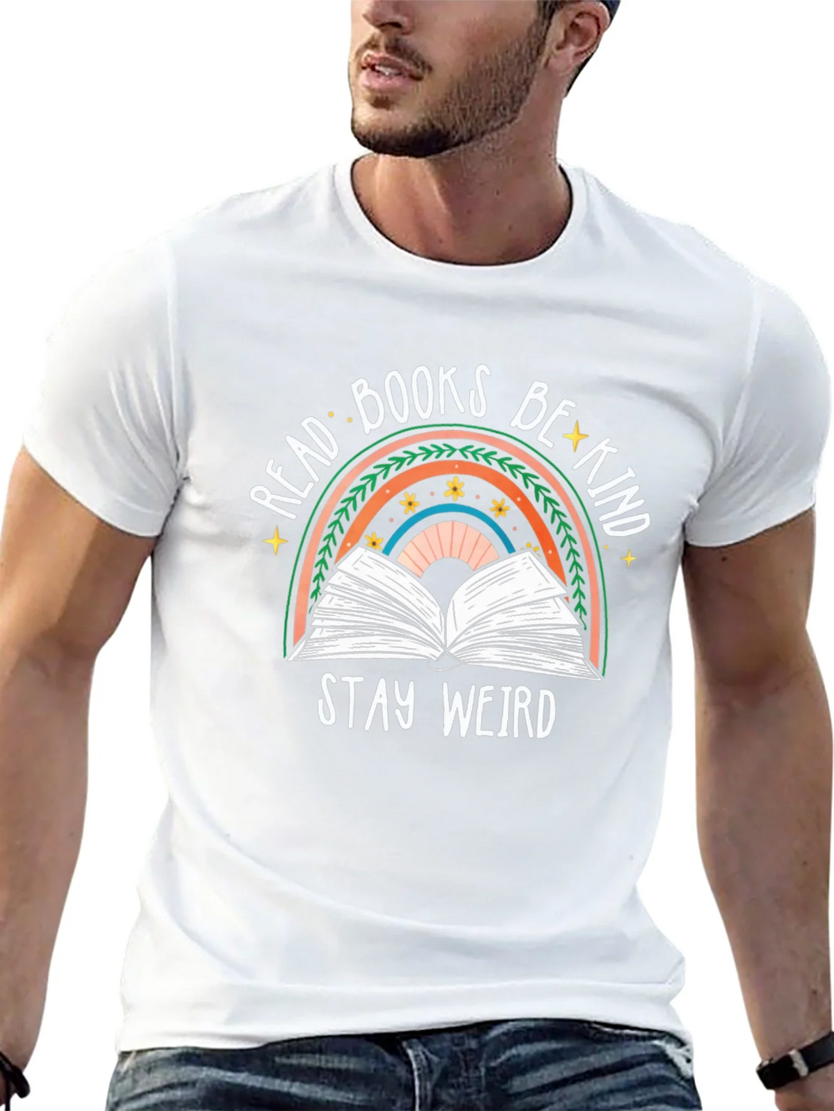 Read Books Be Kind Weird T-Shirt product image 12