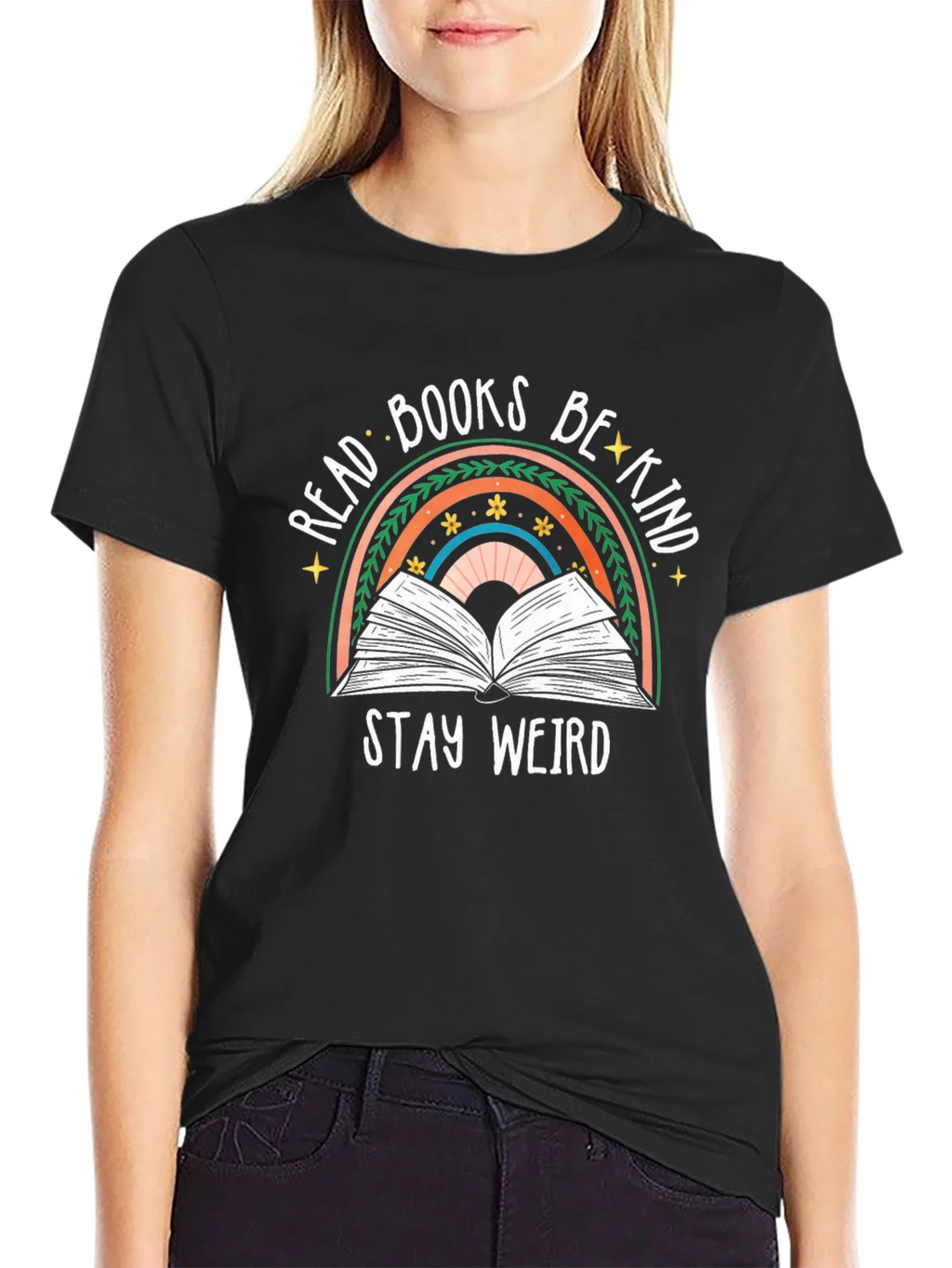 Read Books Be Kind Weird T-Shirt product image 2