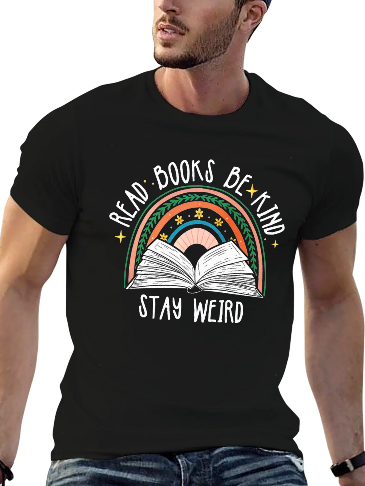 Read Books Be Kind Weird T-Shirt product image 6