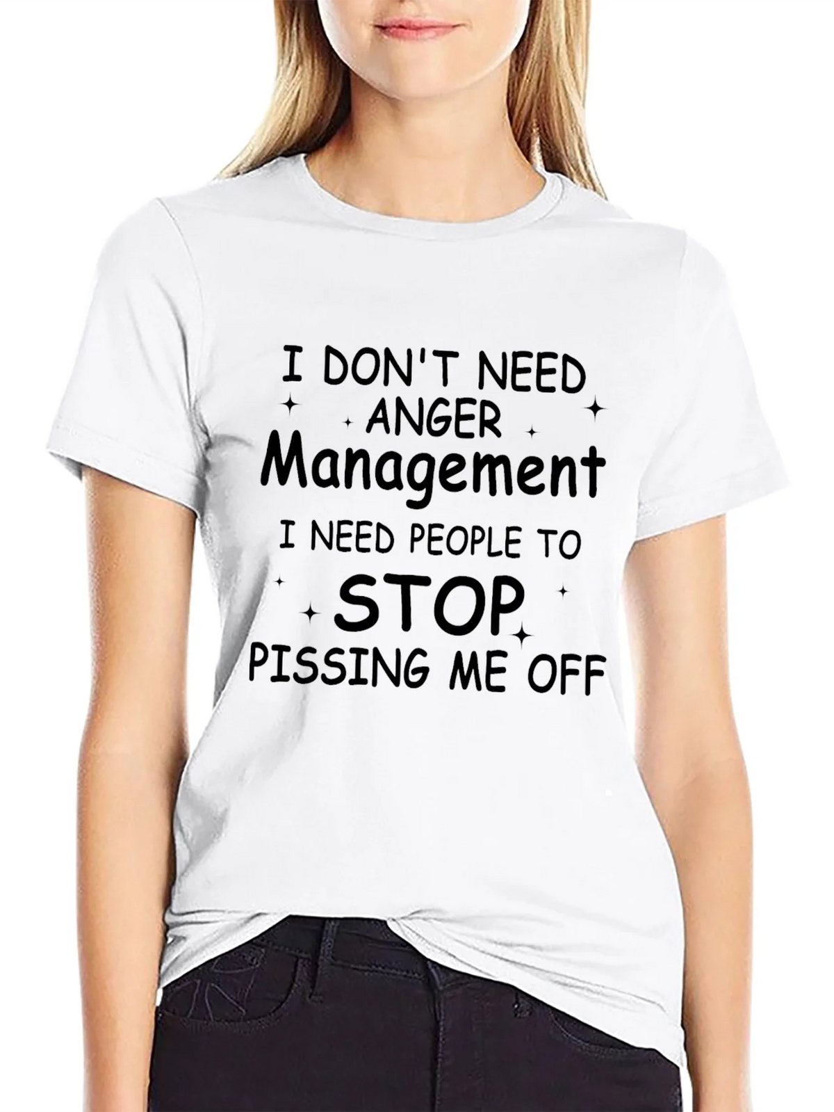 Anger Management Graphic Tee - Sarcastic Humor product image 4