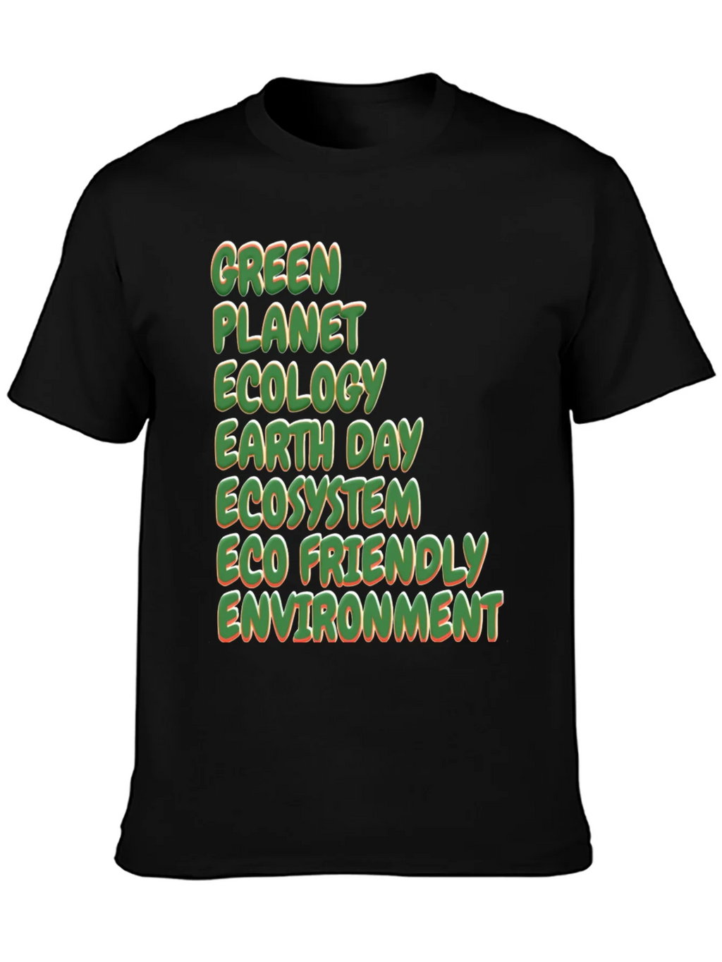 Eco-Friendly Graphic T-Shirt - Green Planet Ecology product image 3