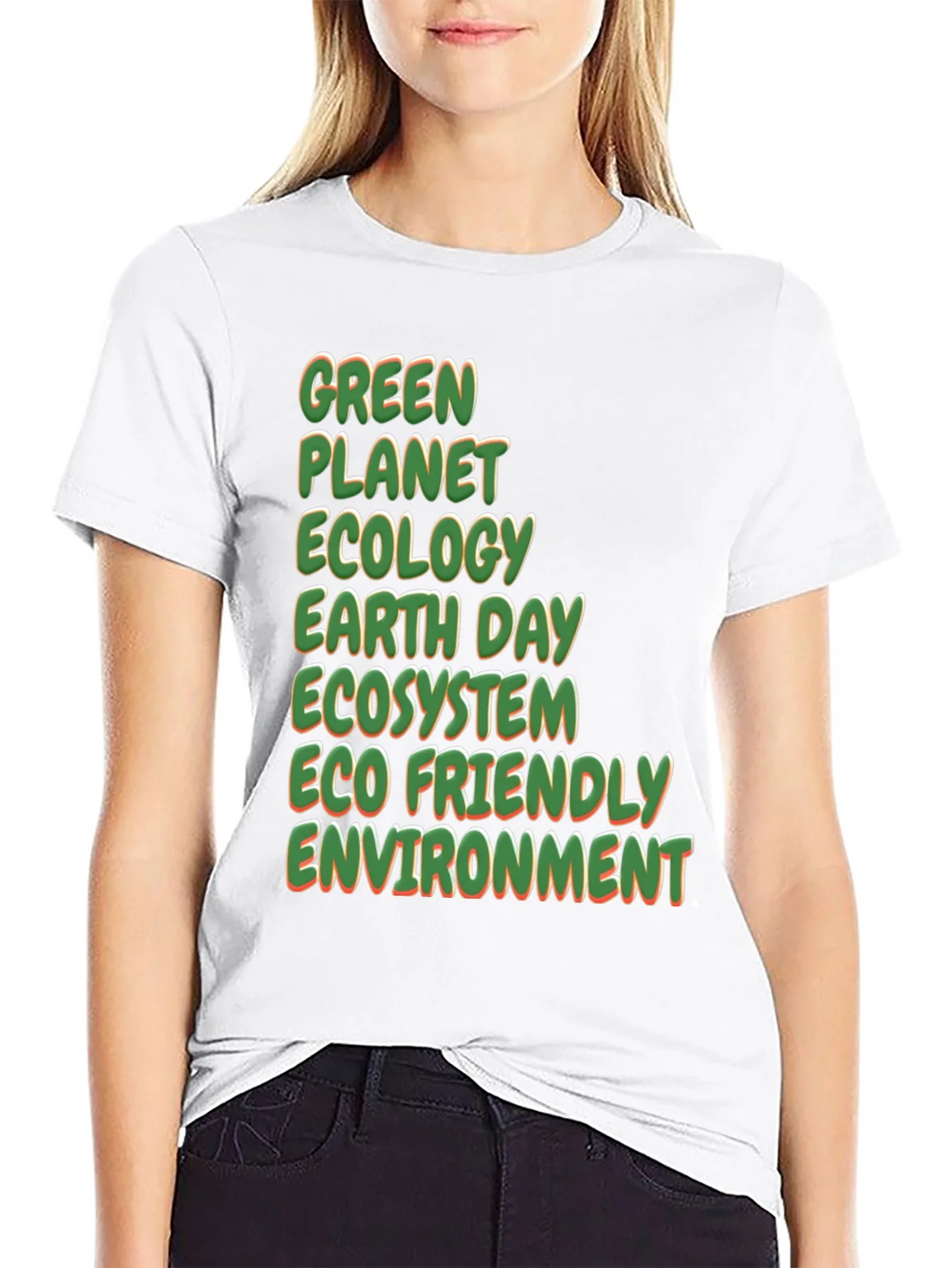 Eco-Friendly Graphic T-Shirt - Green Planet Ecology product image 8