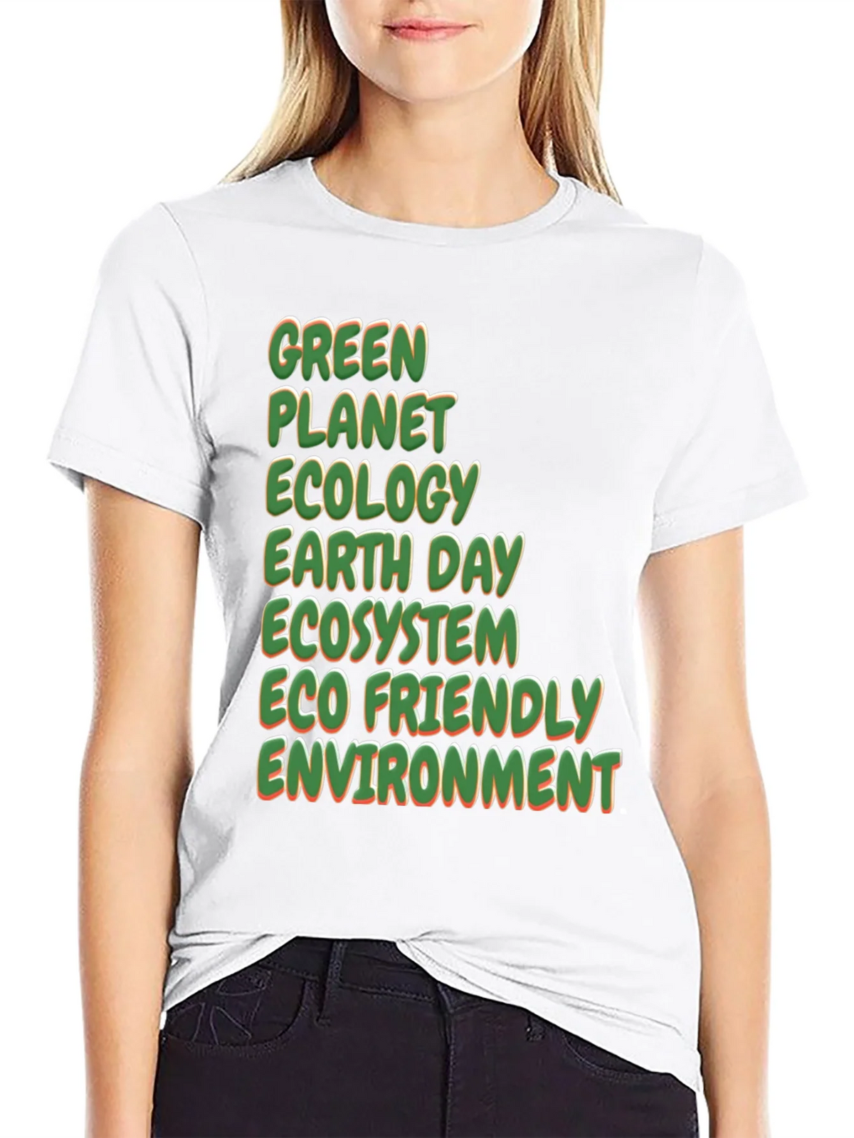 Eco-Friendly Graphic T-Shirt - Green Planet Ecology product image 8
