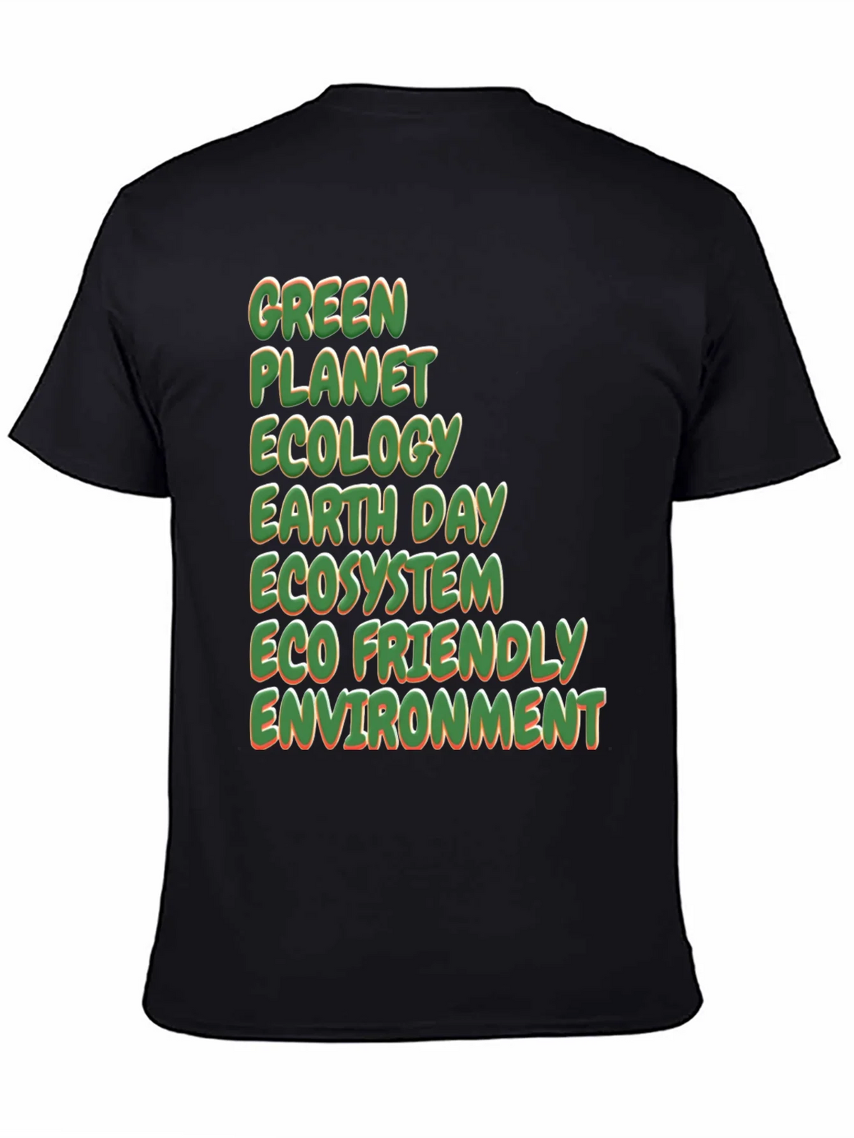 Eco-Friendly Graphic T-Shirt - Green Planet Ecology product image 4