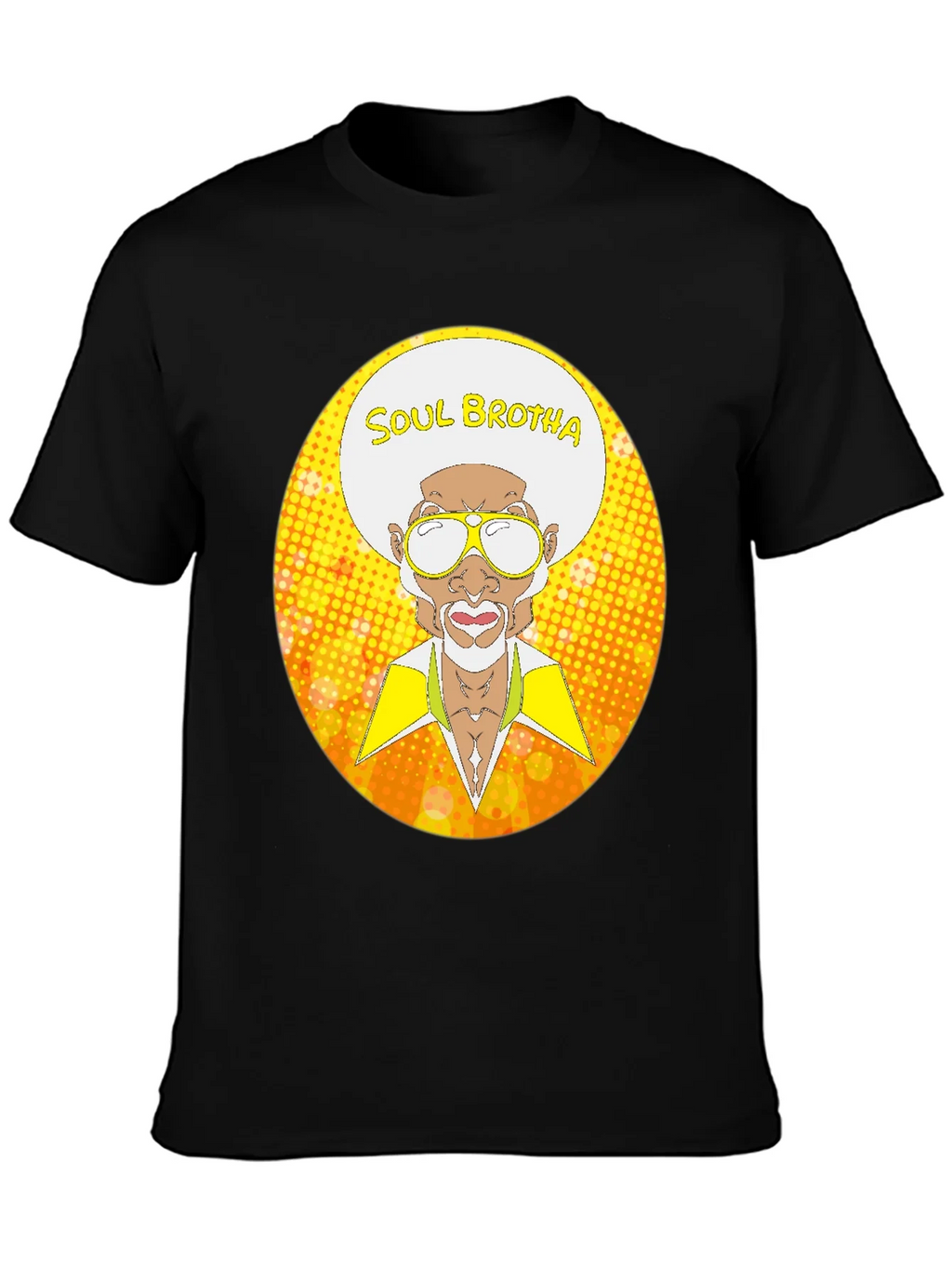 Soul Brotha Graphic T-Shirt - Retro Style product image 3