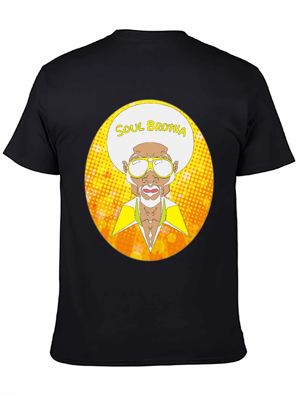 Soul Brotha Graphic T-Shirt - Retro Style product image 4