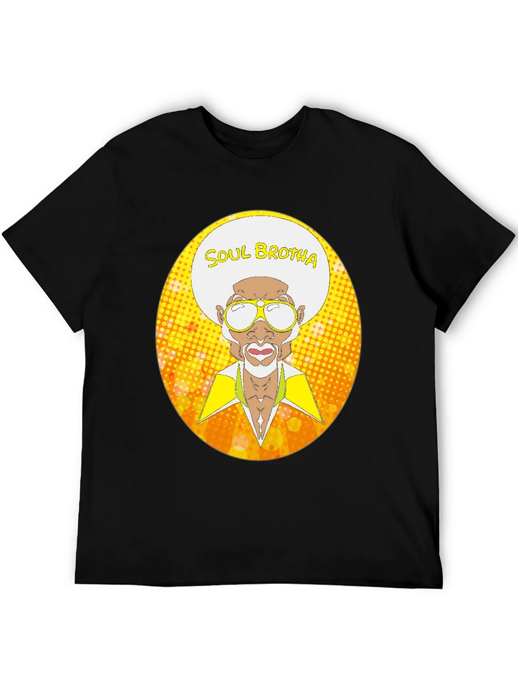 Soul Brotha Graphic T-Shirt - Retro Style product image 5