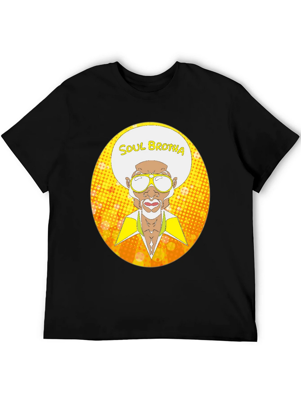 Soul Brotha Graphic T-Shirt - Retro Style product image 5