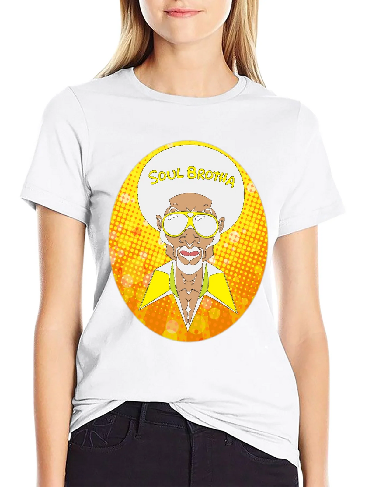 Soul Brotha Graphic T-Shirt - Retro Style product image 7