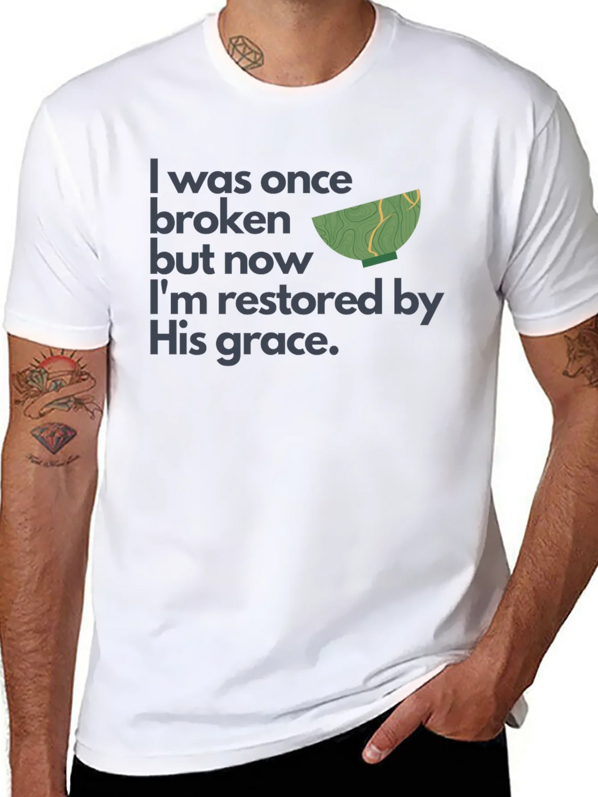 Restored by Grace Graphic Tee product image 3