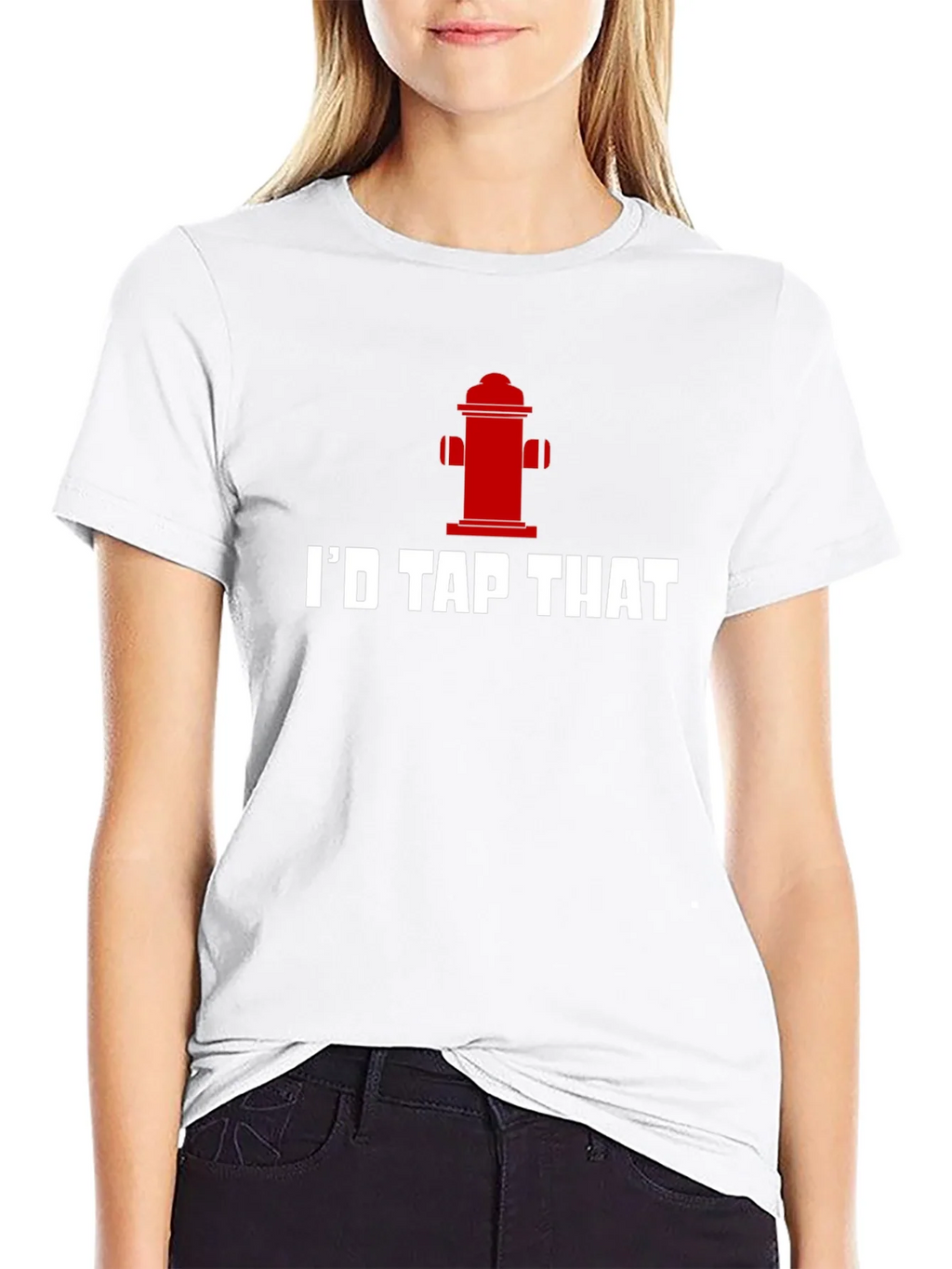 Id Tap That Funny Fire Hydrant T-Shirt product image 8