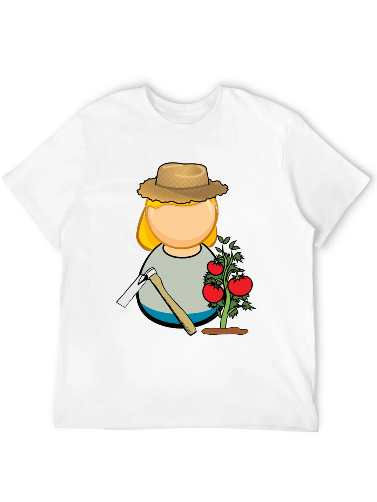 Gardener Graphic T-Shirt - Black Cotton Blend