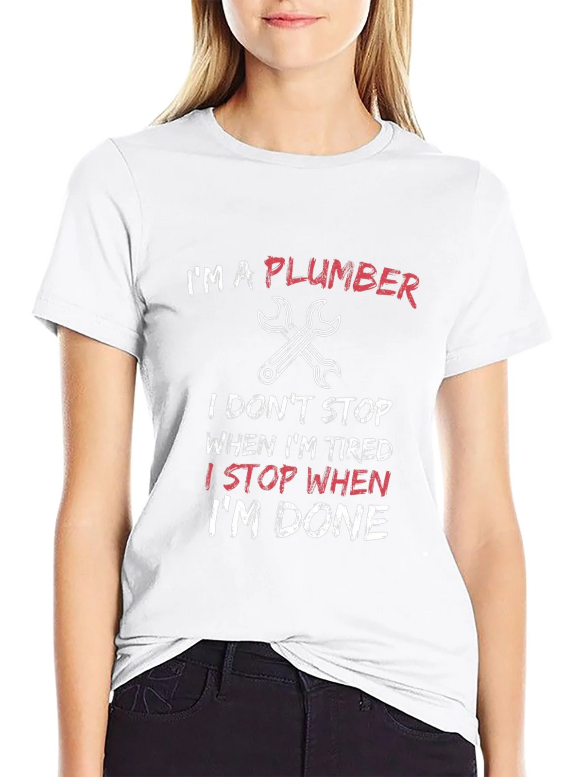 Im a Plumber T-Shirt product image 8