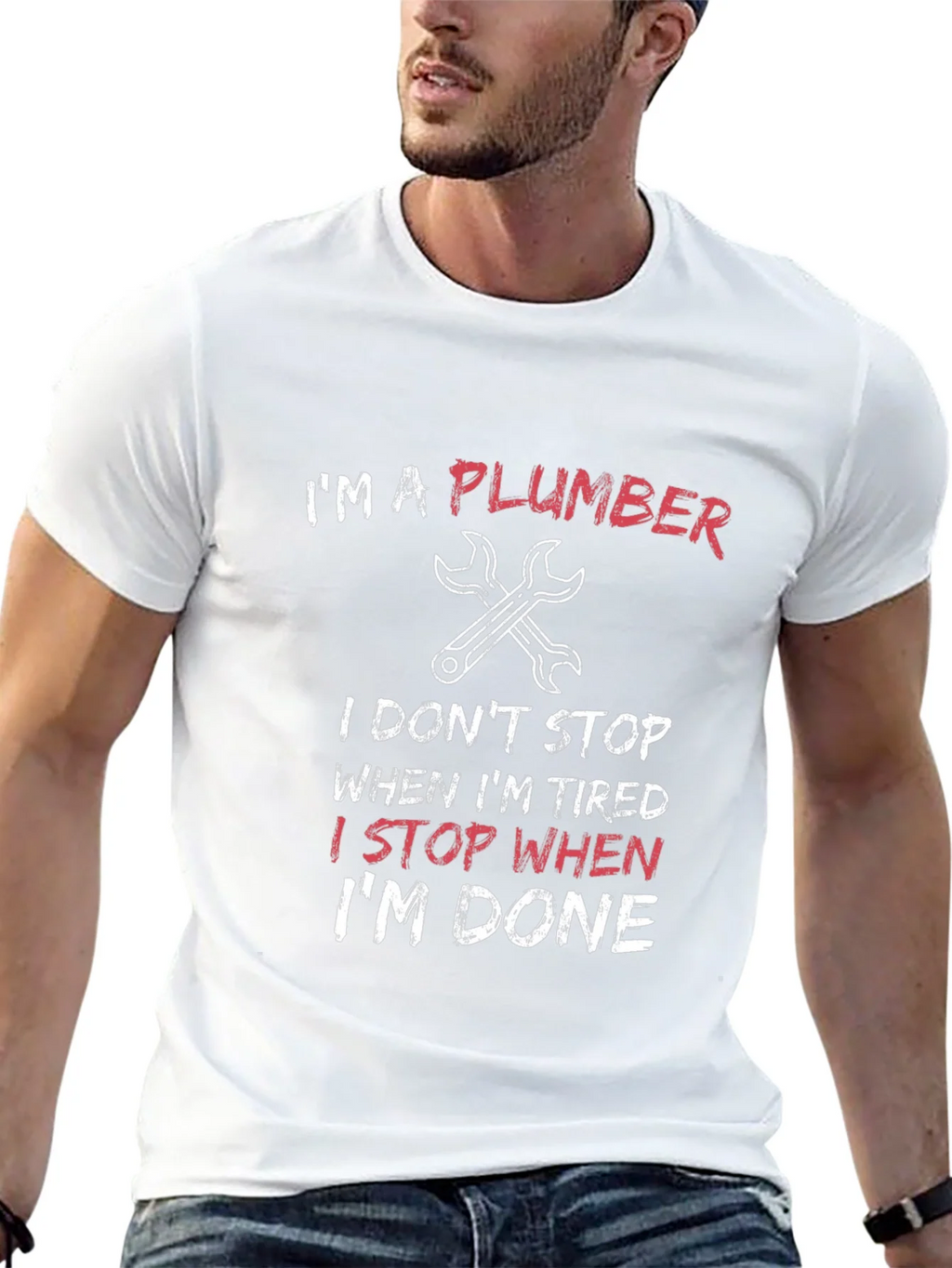 Im a Plumber T-Shirt product image 12