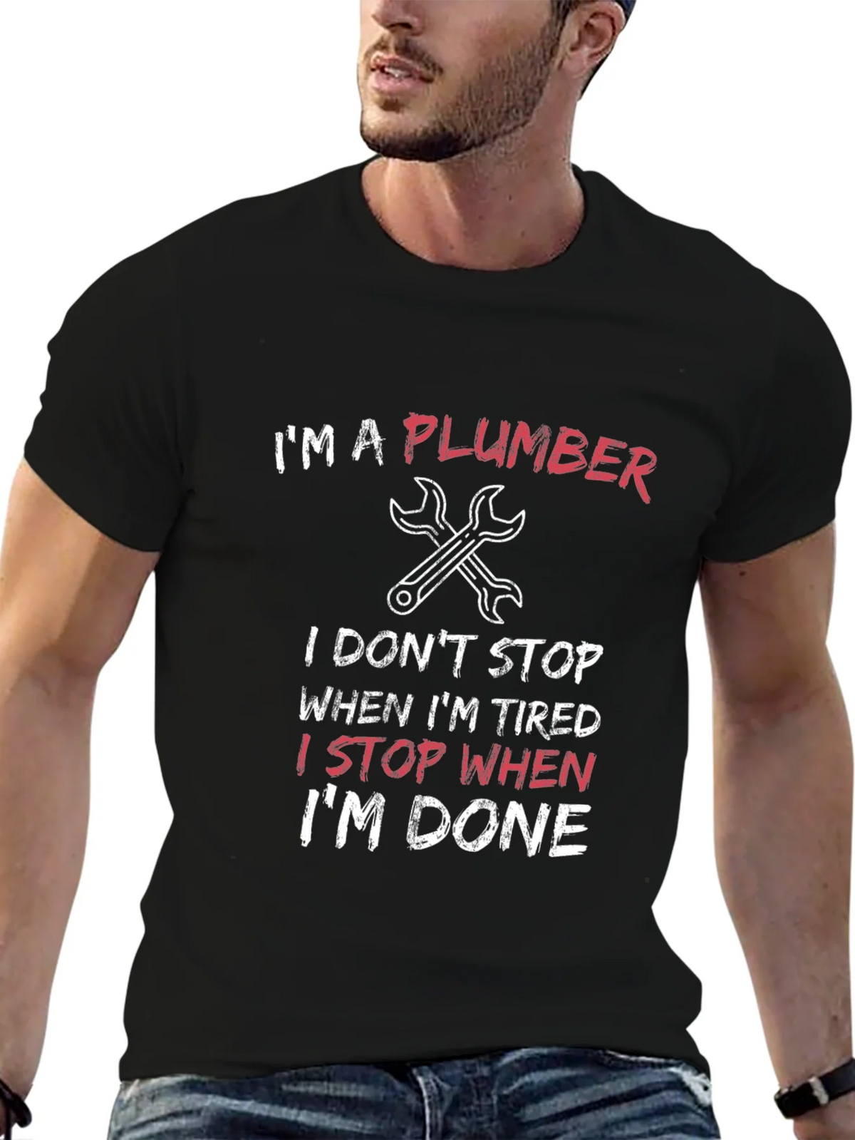 Im a Plumber T-Shirt product image 6