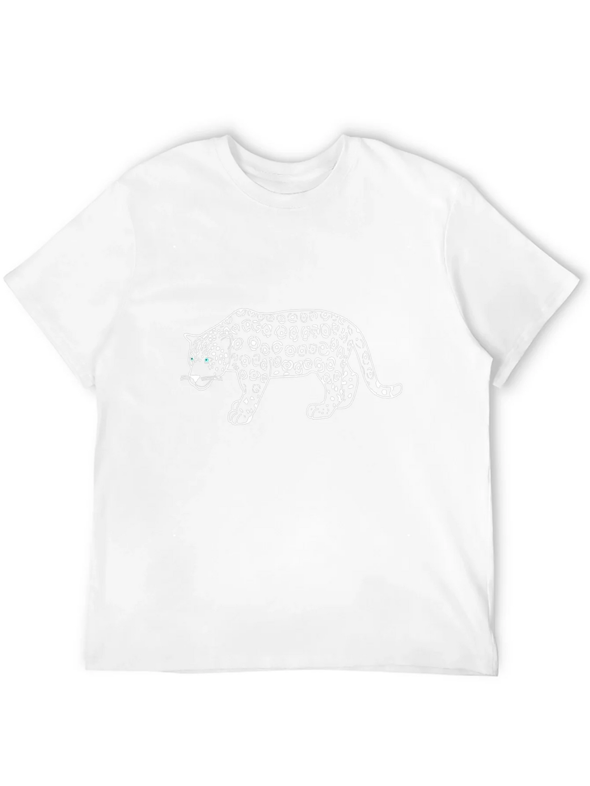 Black T-Shirt with Leopard Design product image 11