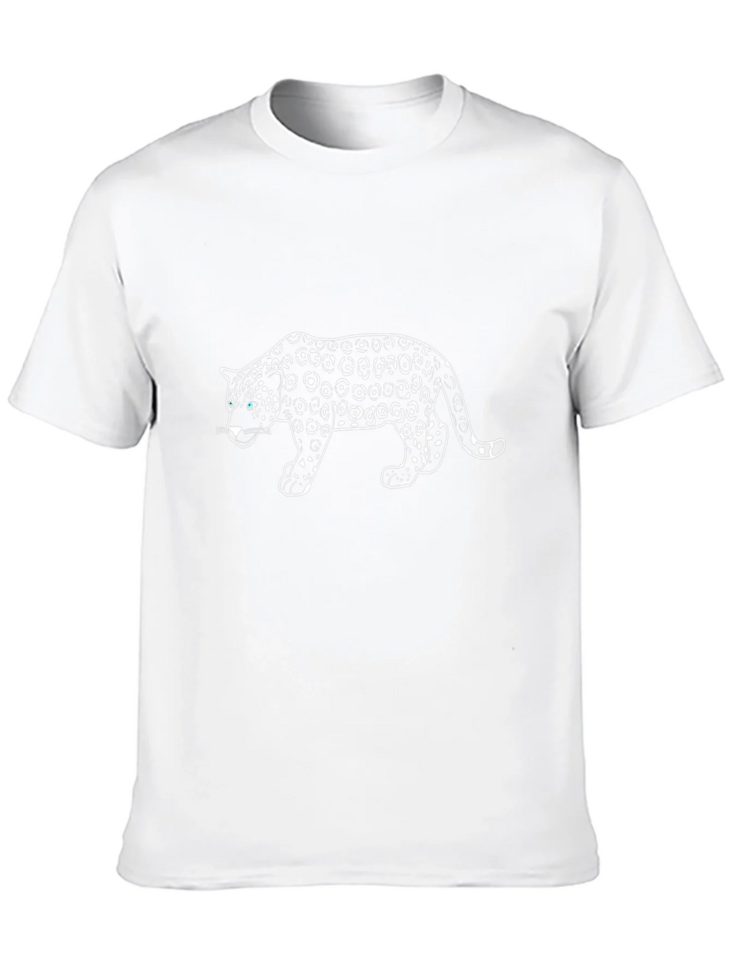 Black T-Shirt with Leopard Design product image 9