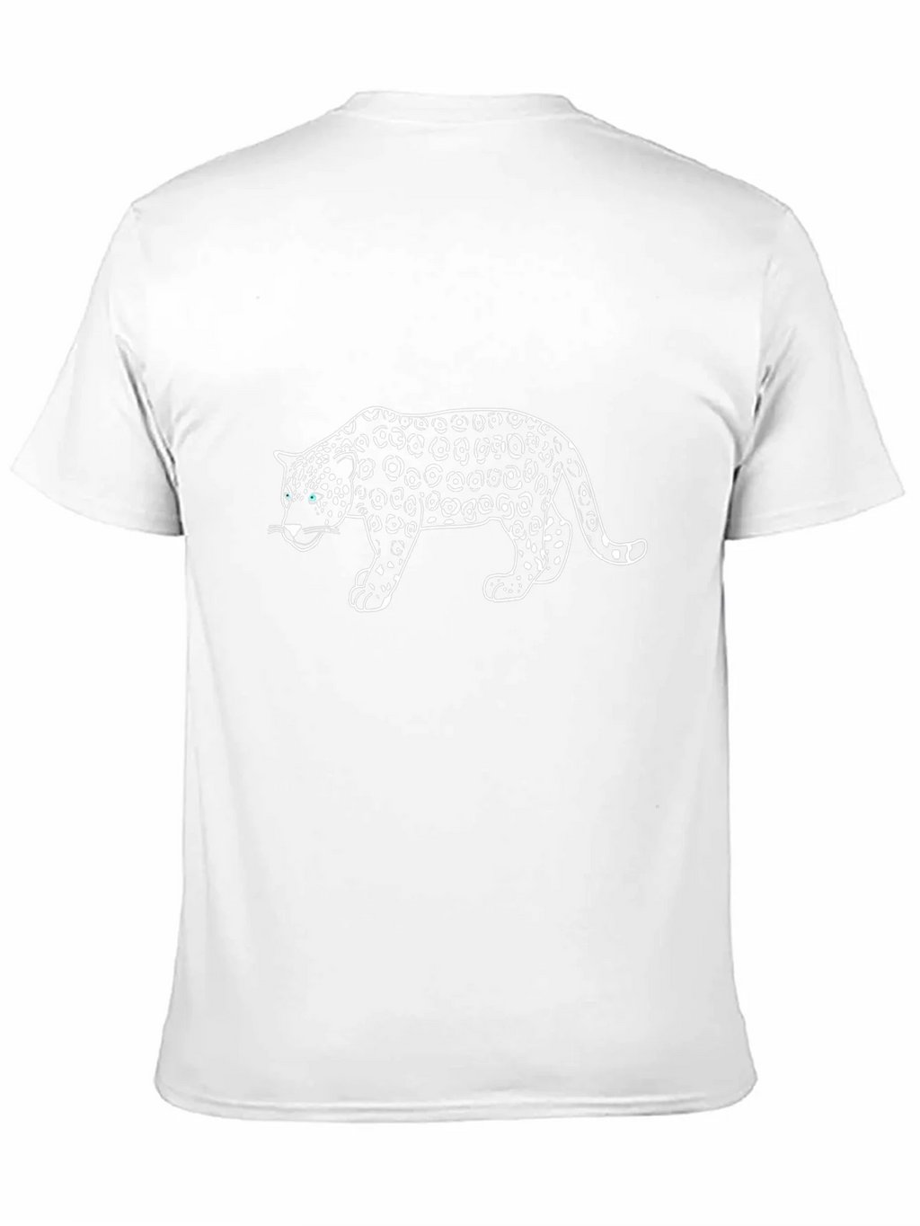 Black T-Shirt with Leopard Design product image 10