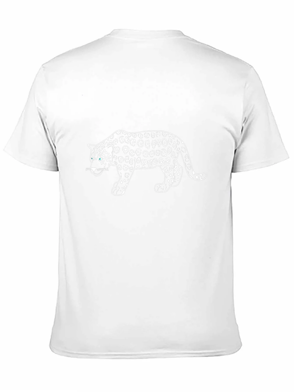 Black T-Shirt with Leopard Design product image 10