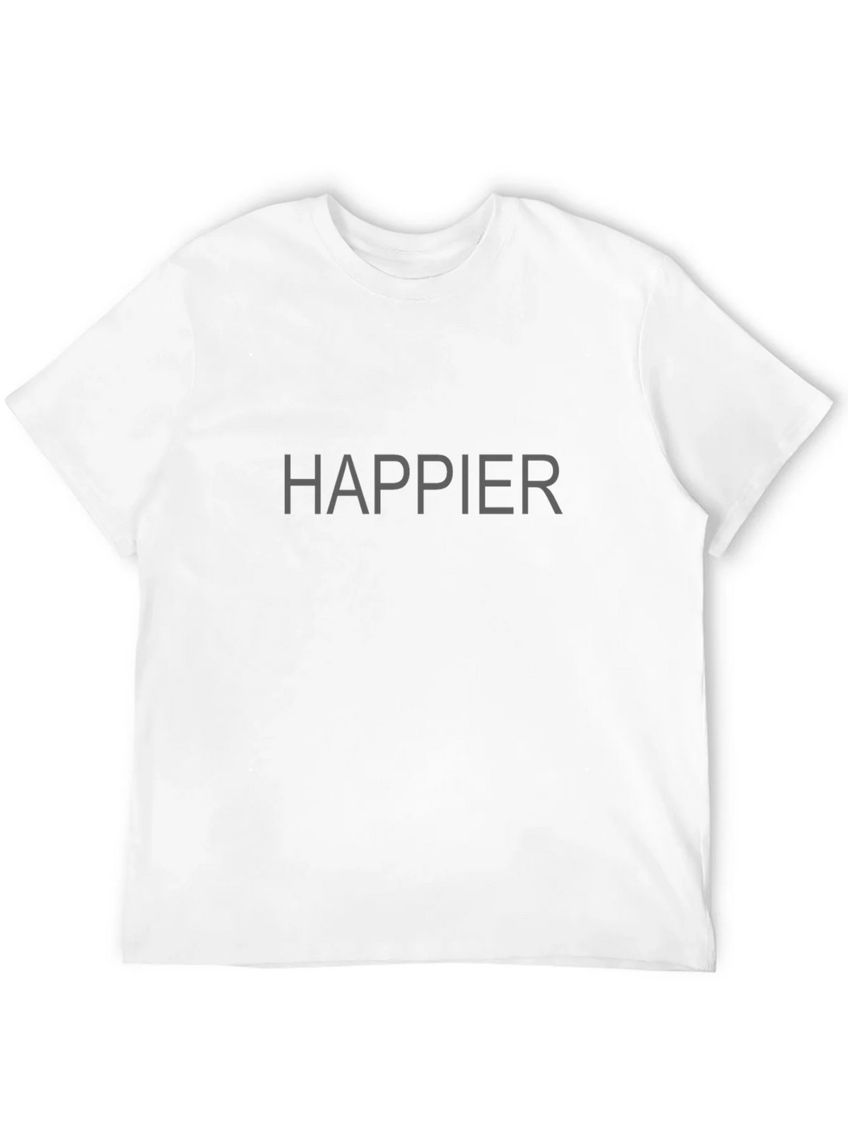 Happier Graphic Tee - Black Casual Shirt product image 11