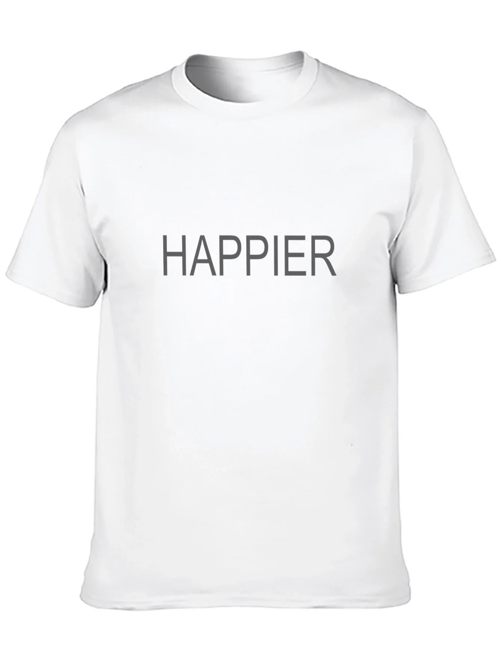 Happier Graphic Tee - Black Casual Shirt product image 9