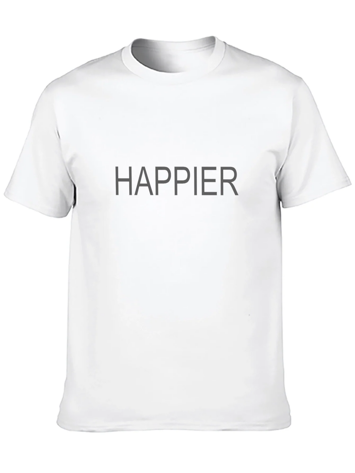 Happier Graphic Tee - Black Casual Shirt product image 9