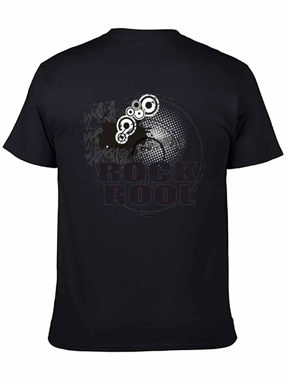 Rock & Roll Graphic Tee - Black product image 4