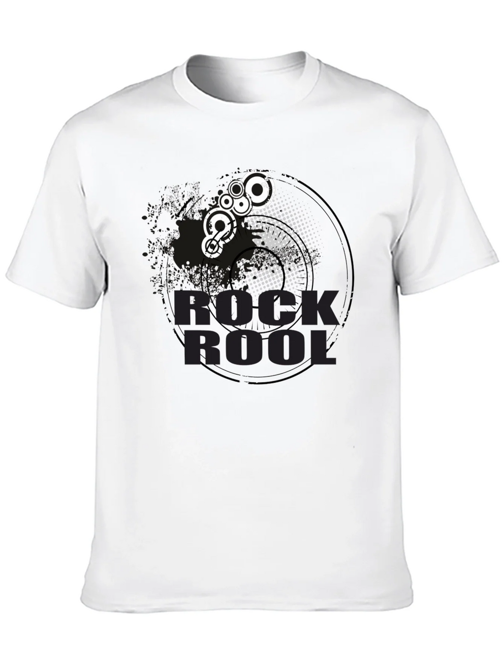 Rock & Roll Graphic Tee - Black product image 9