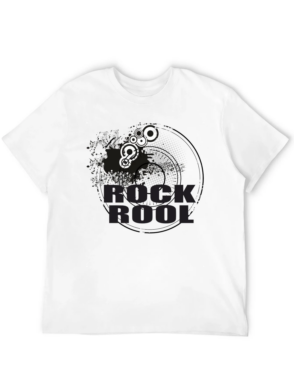 Rock & Roll Graphic Tee - Black product image 11