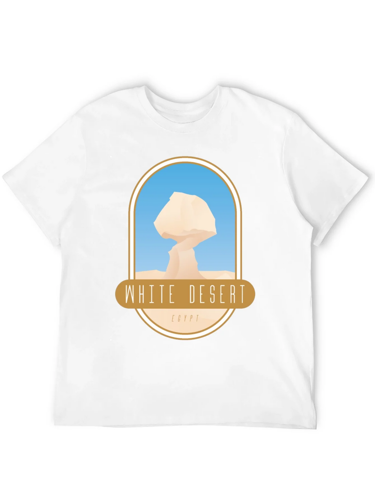 White Desert Egypt T-Shirt product image 11