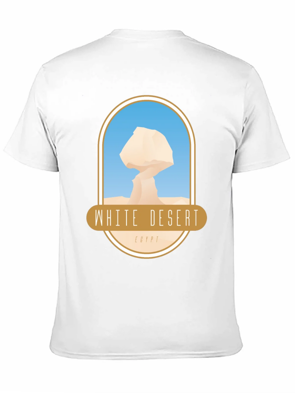 White Desert Egypt T-Shirt product image 10